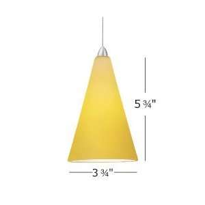  G611 Am   Amber G600 Series Amber Cone Glass Shade: Home 