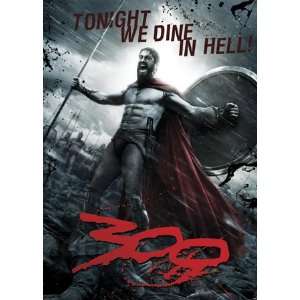  300 Tonight We Dine in Hell Movie Giant Subway Poster 