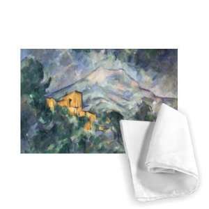  Montagne Sainte Victoire and the Black   Tea Towel 100% 