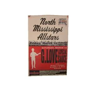 North Mississippi Allstars Poster Handbill The All star 