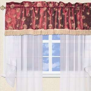  Violet Linen Silky Circle 2029 Valance Silky Circle Window 