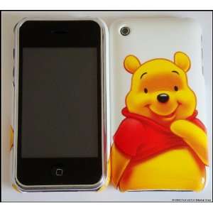  White Winnie the Pooh Disney Fashion Hard Case iPhone 3G 
