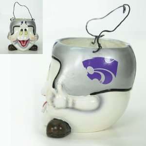   Wildcats Halloween Ghost Trick or Treat Candy Bucket: Kitchen & Dining