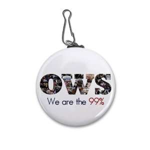  We are the 99% OWS Occupy Wall Street Protest on 2.25 inch 