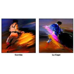  International Arts Corrida & La Cape Canvas Transfer 