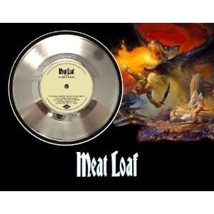  Meat Loaf It`s All Coming Back To Me Framed Silver 