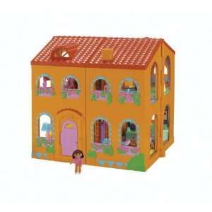  Fisher Price Dora Magical Welcome Dollhouse: Toys & Games
