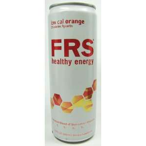 FRS Healthy Energy Low Cal Orange 4 Pack 11.5 Ounce Cans:  