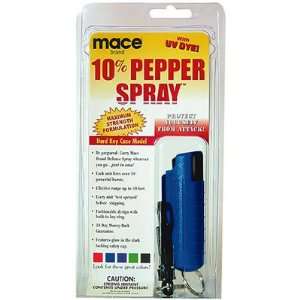  Mace Pepper Spray   Hard Key Case (Blue): Everything Else