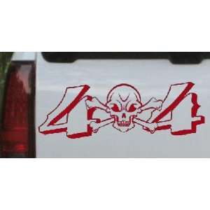  Skull And Cross Bones 4X4 Off Road Car Window Wall Laptop 