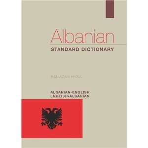   English Albanian Standard Dictionary [Paperback]: Ramazan Hysa: Books