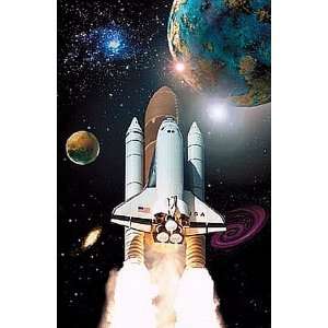  Space Shuttle Wall Mural: Home & Kitchen