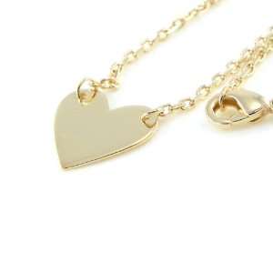  Necklace plated gold Love.: Jewelry