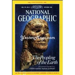  Vintage Magazine Oct 1988 National Geographic: Everything 