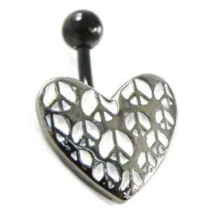  Body piercing Love peace.: Jewelry