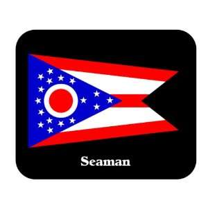  US State Flag   Seaman, Ohio (OH) Mouse Pad: Everything 