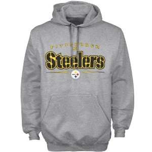 Pittsburgh Steelers Ash Gameday Hoody Sweatshirt:  Sports 