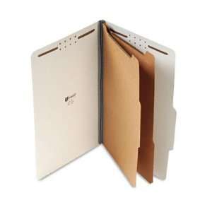  Universal Pressboard Classification Folder, Legal, 6 