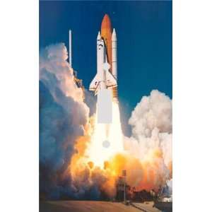  Rocket Blast Off Decorative Switchplate Cover: Home 