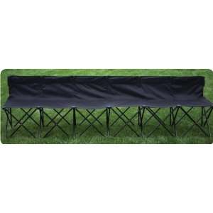   Group 0133 Collapsible Bench with back rest   6 man