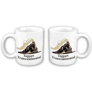    Two sided Taggart Transcontinental Coffee Mug: Everything Else