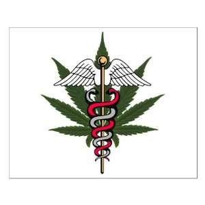  Small Poster Medical Marijuana Symbol 