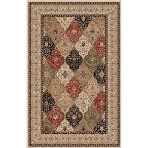   La Traviata Cream (10490) Area Rug 53x76 Furniture & Decor