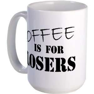  Coffee Is For Closers Funny Large Mug by CafePress 