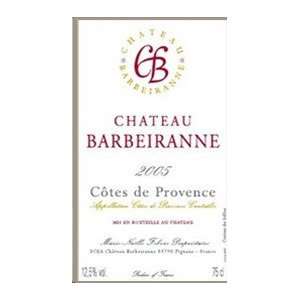  Chateau Barbeiranne Cotes De Provence Rose 750ML: Grocery 