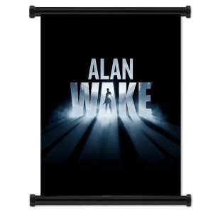 Alan Wake Game Fabric Wall Scroll Poster (32x42) Inches 