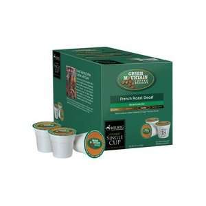   Green Mountain French Roast DECAF Coffee 108 K Cups 