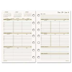  Day Runner Pro 3 in 1 Weekly Planning Pages, 2010 Edition 