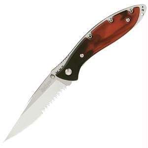  Kershaw Knives Splinters, Aluminum Handle, ComboEdge 