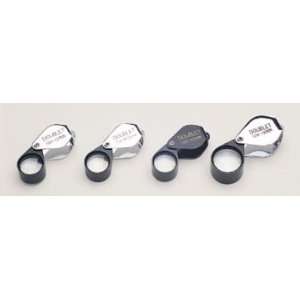  DOUBLET LOUPES   Lens Dia. 12mm Power 10x Doublet Chrome 