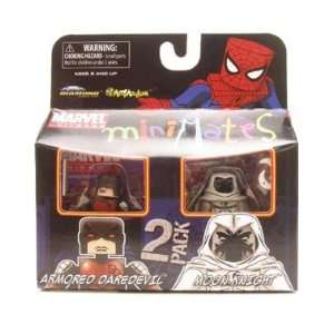   Marvel Minimates S. 29 Armored Daredevil & Moon Knight Toys & Games