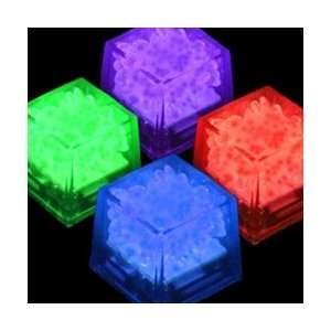  Mini Ice LED Glow Cubes, Liquid Activated