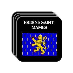Franche Comte   FRESNE SAINT MAMES Set of 4 Mini Mousepad Coasters