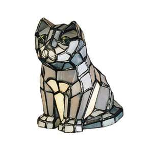   Tiffany Art Glass Animals Novelty Lamp  11323
