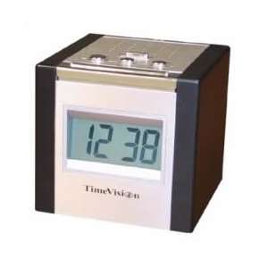  Talking Cube Alarm Clock with LED Green Display Backlight 