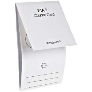 Whatman WB120205 FTA Classic Card 4 Sample Area, 4 x 125 microliter 