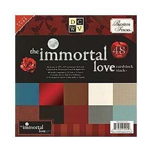  DCWV 12 by 12 Inch Immortal Love Solid Stack Arts, Crafts 
