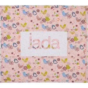  Personalized Keepsake Baby Quilt Pink: Baby
