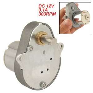   12V Rated Voltage 0.1A 300RPM Speed Reducing DC Geared Motor Home