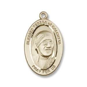  Blessed Teresa Of Calcutta Unusual & Specialty Gold Filled Blessed 