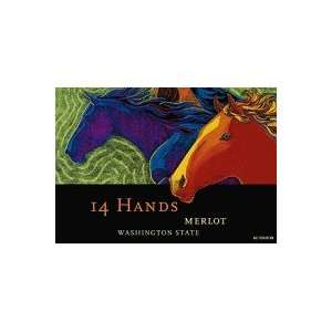  14 Hands Merlot 2009 750ML Grocery & Gourmet Food