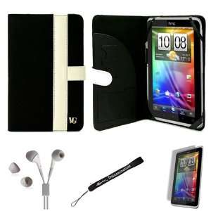 Portfolio Cover Carrying Protective Case for HTC Flyer 3G WiFi HotSpot 