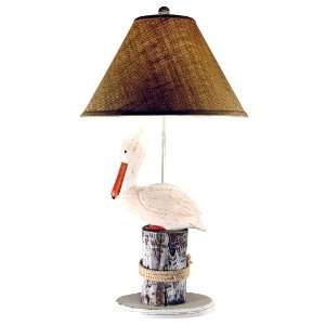  Pelican Nautical Themed Bird Table Lamp