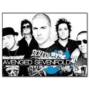  Avenged Sevenfold rock music sticker decal 5 x 4 