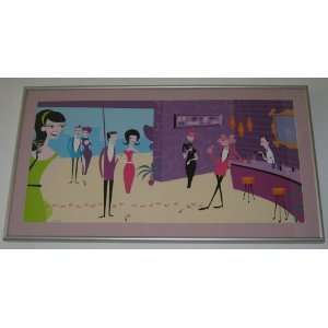  PINK PANTHER PENTHOUSE PARTY 40th Anniversary Framed 