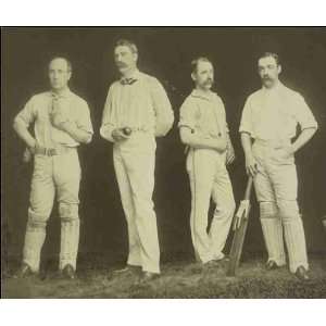  Reprint Cricket players, 1886 1886: Home & Kitchen